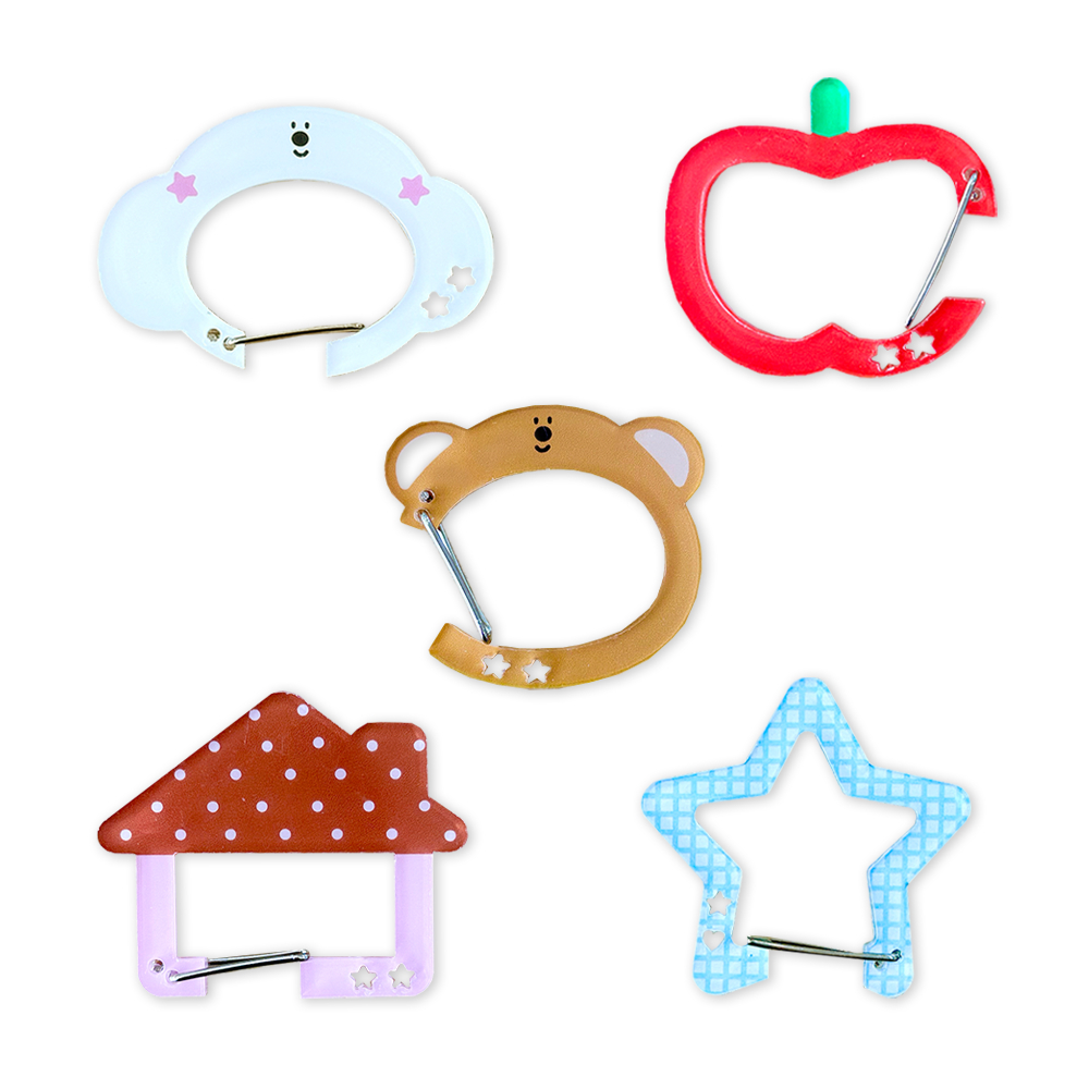 Bringhome Carabiner ที่แขวนกระเป๋า ตะขออะคริลิค