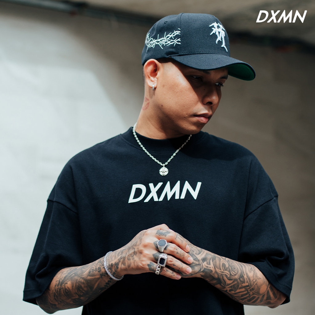DXMN Clothing ”DXMN ESSENTIALS“ Oversized Tee (Black)
