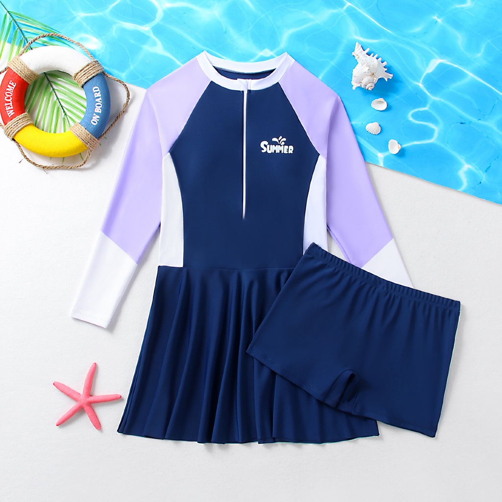 ชุดว่ายน้ำเด็กผู้หญิง (พร้อมส่ง)