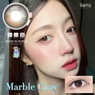 🔥คอนแทคเลนส์✨ขนาดมินิ✨Marble ( ilens )✨Brown/Gray