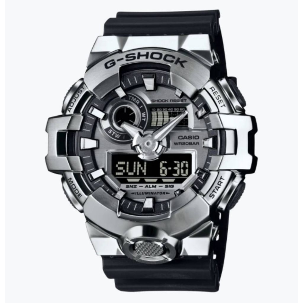 นาฬิกา Casio G-SHOCK Metal Covered GM-700 series รุ่น GM-700-1A ของแท้ รับประกันcmg 1ปี