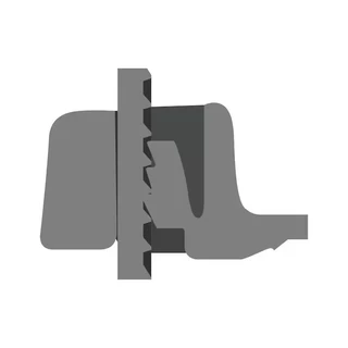 [1ถุงมี100เส้น] Wurth Cable Tie Black PA66 เคเบิลไทร์สีดำ