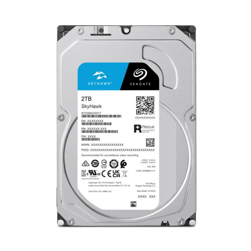 Seagate HDD 4TB SkyHawk 3.5"  รุ่น ST4000VX016-5Y สามารถออกใบกำกับภาษีได้*