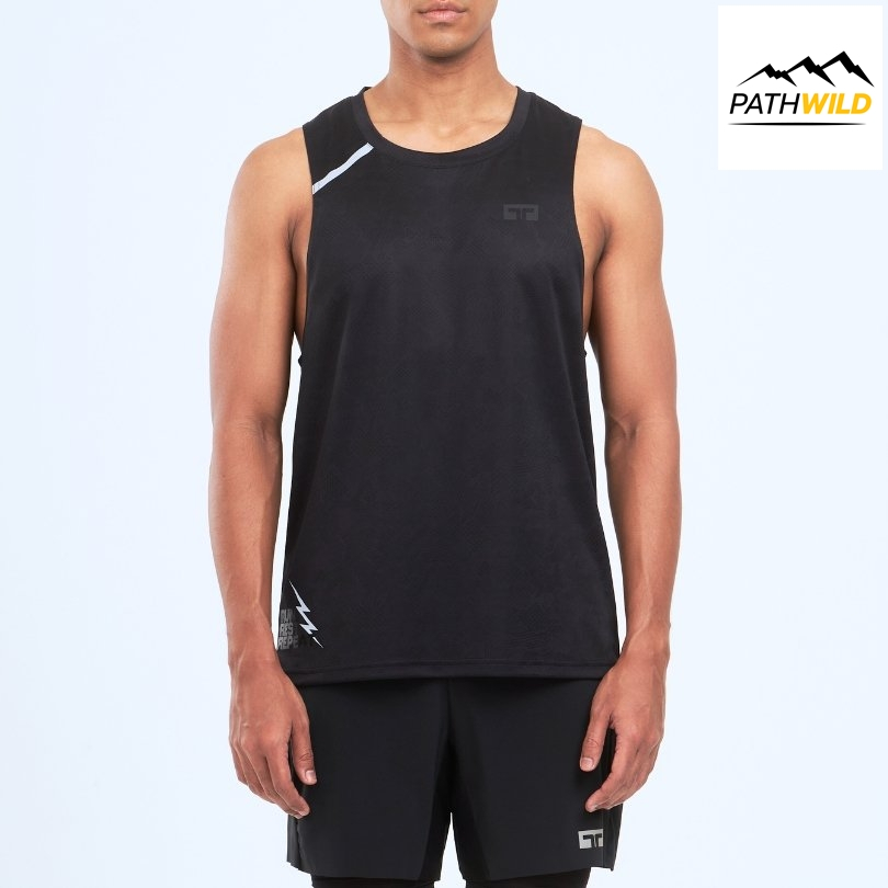 Training LAB TL BOLT SINGLET เสื้อวิ่งทรงไฮบริดรุ่น โบลต์ ผ้าแห้งเร็ว น้ำหนักเบา ใส่สบาย