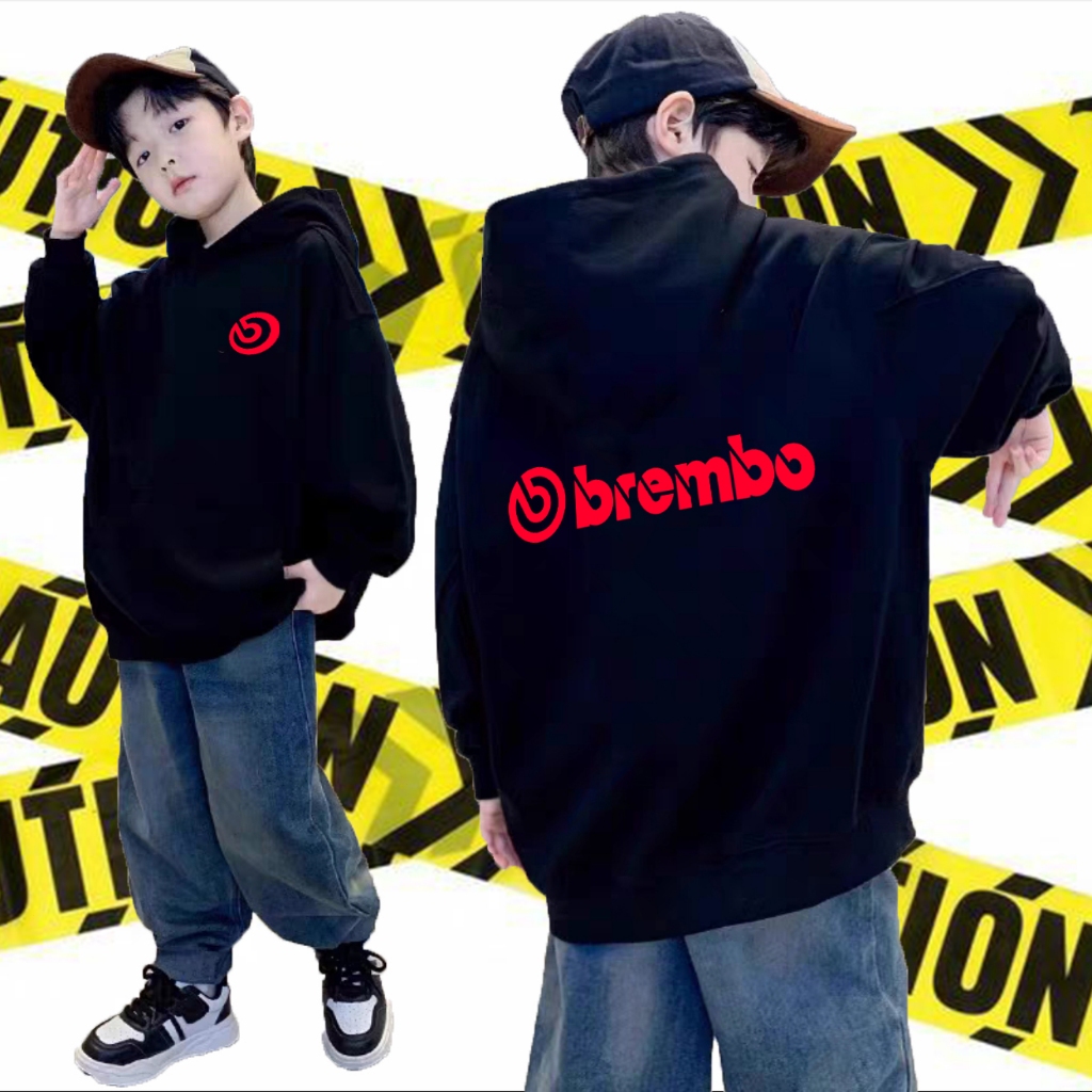 Hoodie KGNPRO® | เสื้อฮู้ด Brembo โลโก้แดง หน้า หลัง | Hoodie  | Motocycle