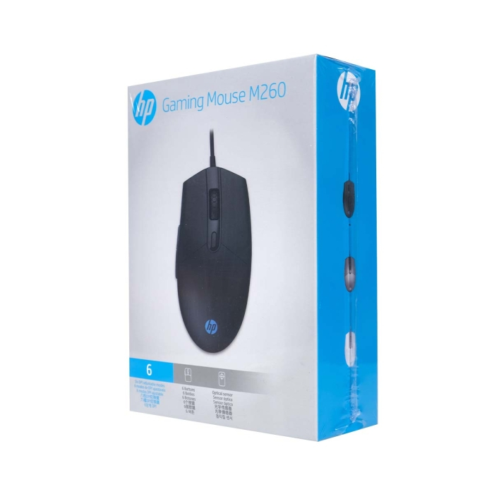Mouse (เมาส์) HP GAMING รุ่น M260 Black