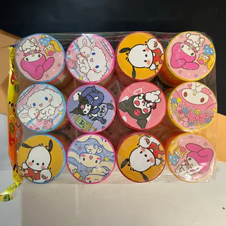 (ยกโหล 12 ชิ้น) No.219 ของเล่นเด็ก สปริงของเล่น โยโย่สปริง ลายการ์ตูนน่ารักคละสีคละลาย