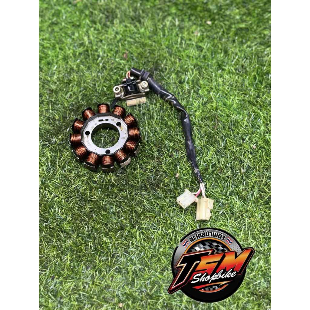 ชุดจานไฟ แท้ศูนย์ R15v1-v5 Mslaz MT15  Exciter wr155 xrs155/มัดข้าวต้ม/ขดลวดสเตเตอร์/มัดไฟ/ฟินคอยล์