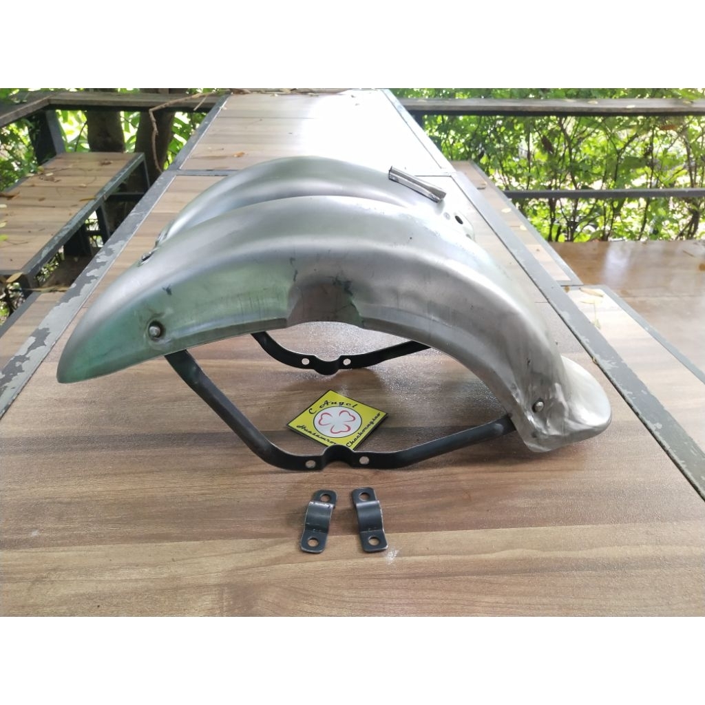 Cản bùn trước và sau cho Honda Dax (công việc thép)