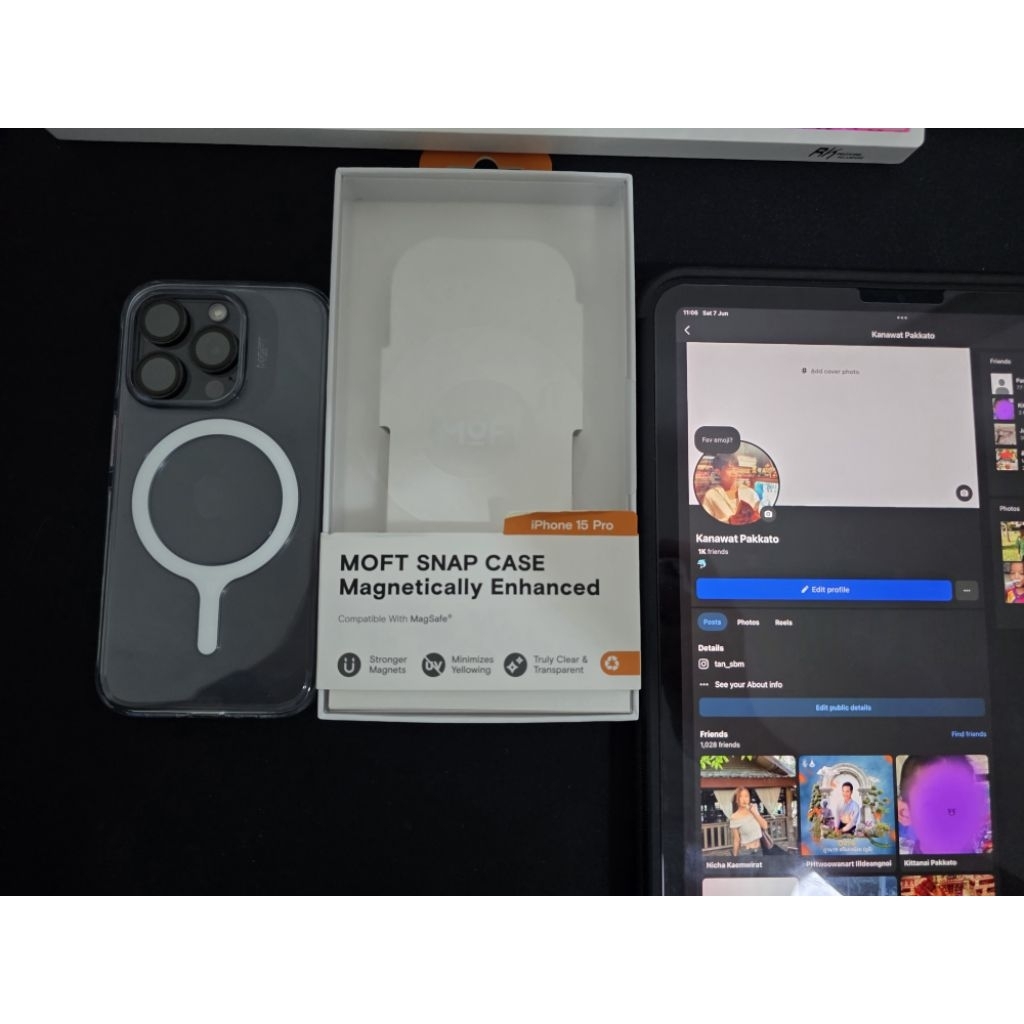 Moft snap case 15 pro