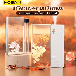 HOSWN เครื่องฟอกอากาศอัตโนมัติ 130ml เครื่องพ่นน้ำหอม กระจาย…
