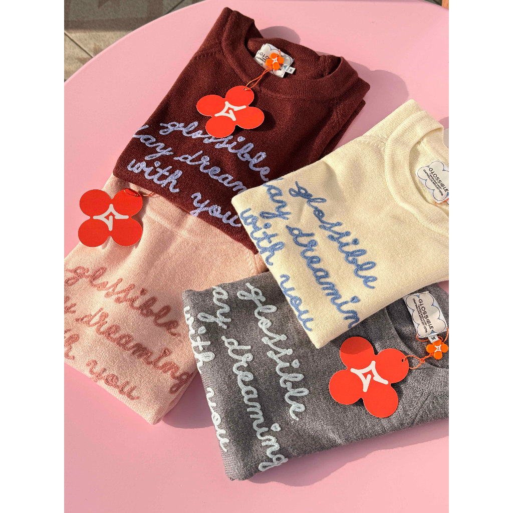 (พร้อมส่ง) DAYDREAMING KNIT SHIRT เสื้อไหมพรมถัก