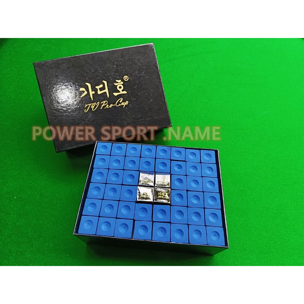ชอล์ก ฝน หัวคิว Tv Pro Cup สนุ๊กเกอร์ พลู (ราคา/1ก้อน)
