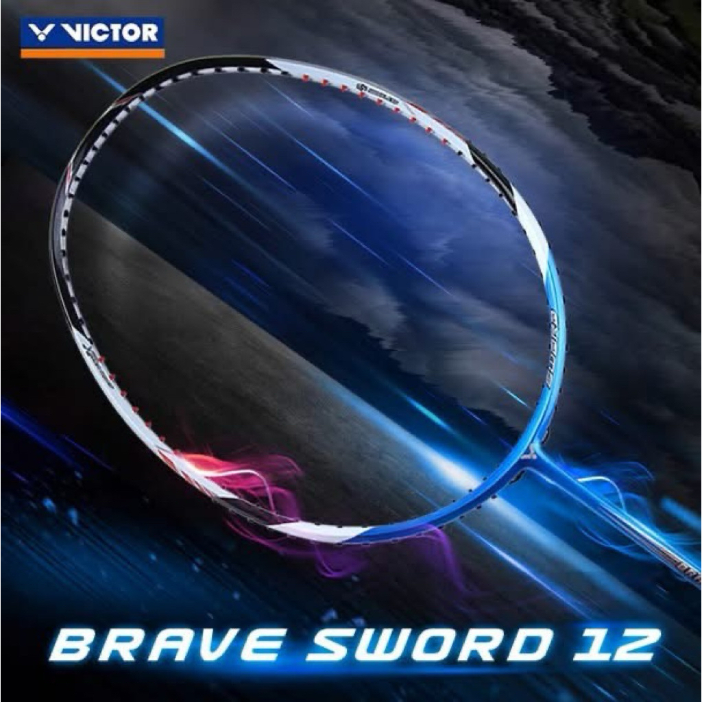 ไม้แบดมินตัน VICTOR BRAVE SWORD 12 PRO แถมเอ็น Victor เกรดญี่ปุ่นทุกรุ่น กริป ซอง