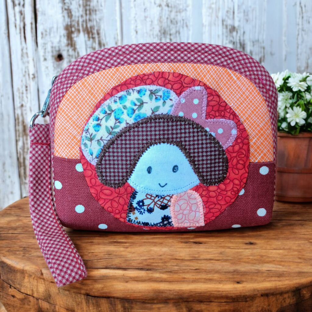 [พร้อมส่ง] 💥 กระเป๋าสตางค์ Handmade แต่งแอพการ์ตูนน่ารัก 2 ช่องใช้งานมีสายคล้องนิ้ว ใส่แบงค์พันพับครึ่ง ใส่บัตรใส่เหรียญ