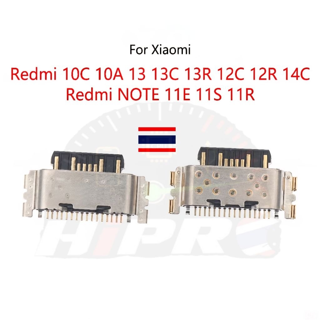 ตูดชาร์จ ก้นชาร์จ Mi Xiaomi Redmi 10 10C Redmi Note 11E 11S 11R 11 Pro 12 K40 USB Type C อะไหล่ มือถือ