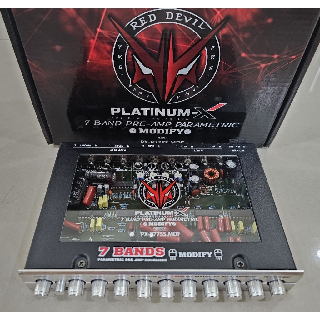 ปรีโม 7แบรน RED DEVIL รุ่นพิเศษ เสียงดี มีคุณภาพ