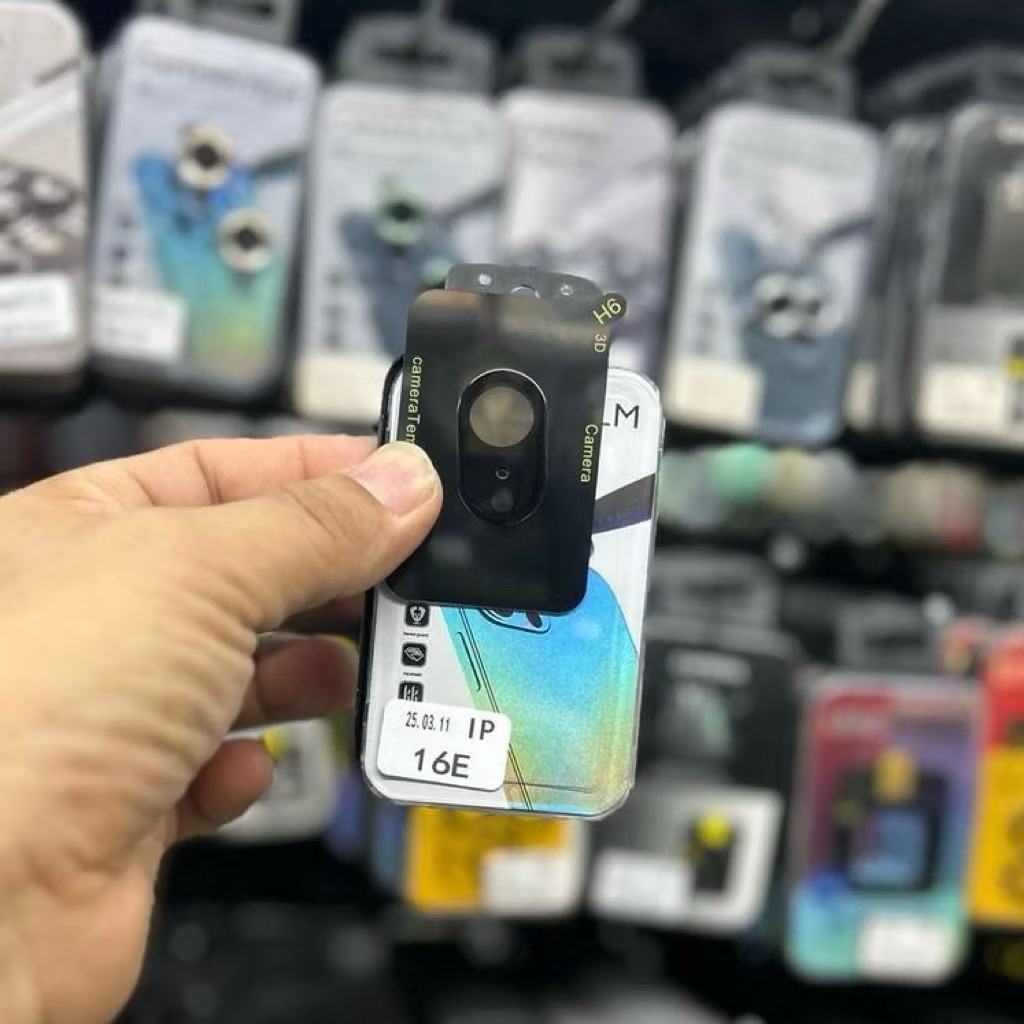 ฟิล์มกระจกเลนส์กล้องLENS รุ่น iPhone 16e !ตรงรุ่น! ฟิล์มครอบเลนส์กล้อง สินค้าพร้อมจัดส่งในไทย ราคา ถูกที่สุด ดีลบีเคเค