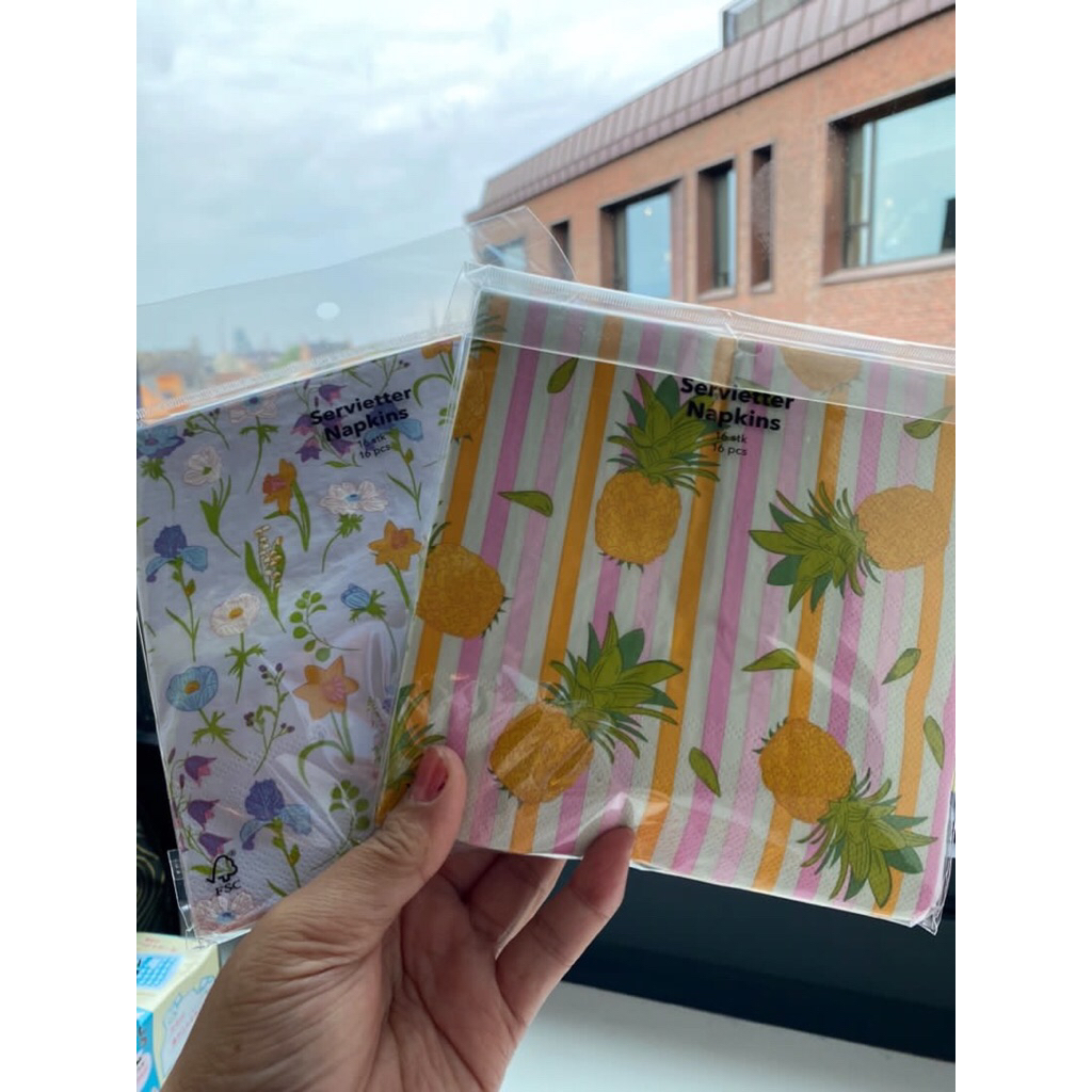 Party Tissue Set 2 Pack Flying Tiger copenhagen