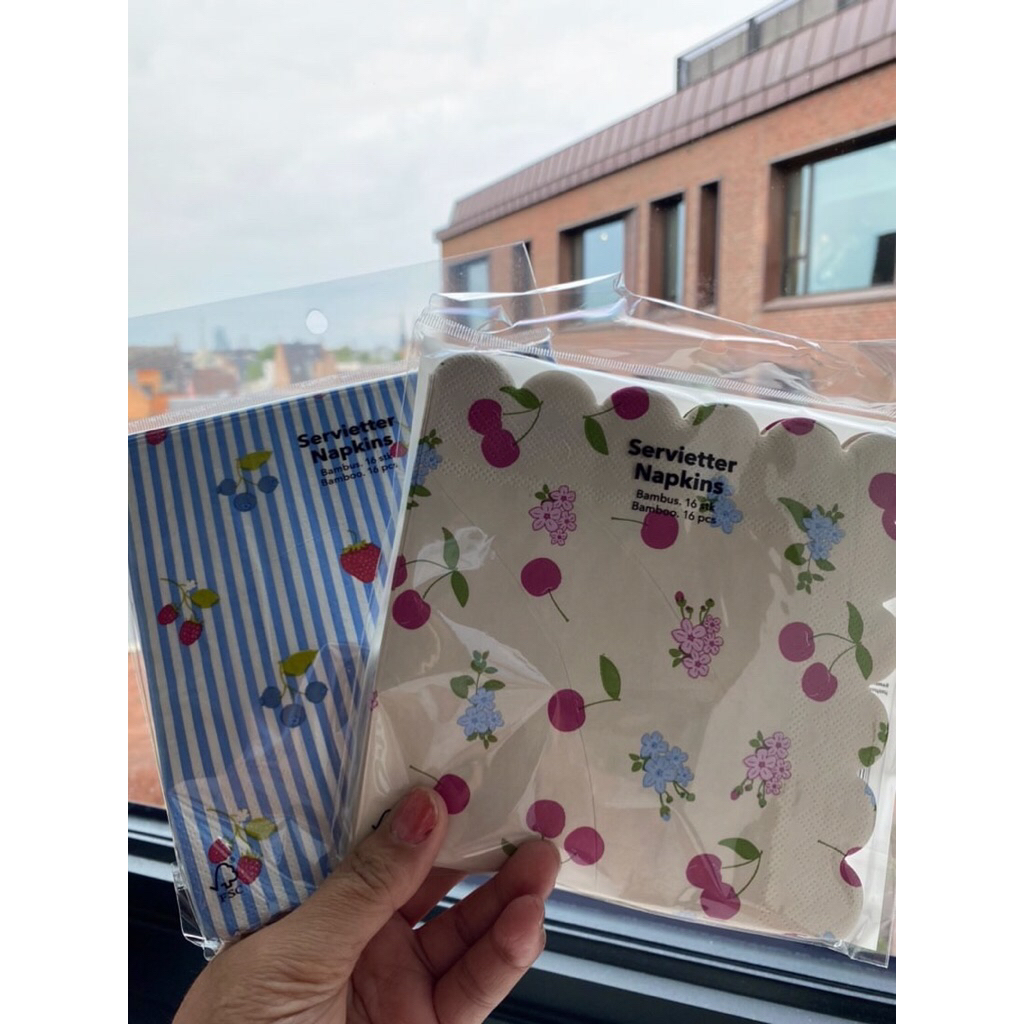 Flying Tiger Copenhagen SET 2 pack ทิชชู่ ปาร์ตี้