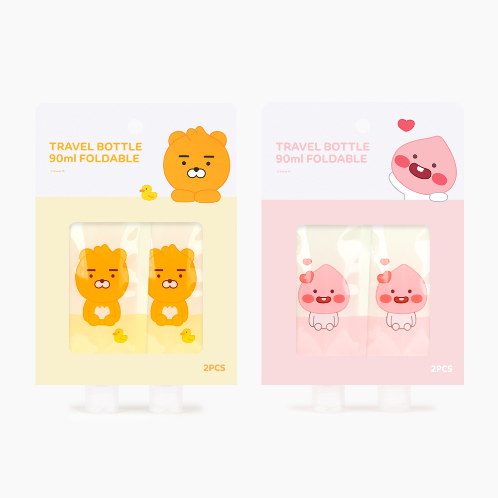 Kakao LF Travel Tube Set 90ml 2P ซองแบ่งครีมสำหรับเดินทาง