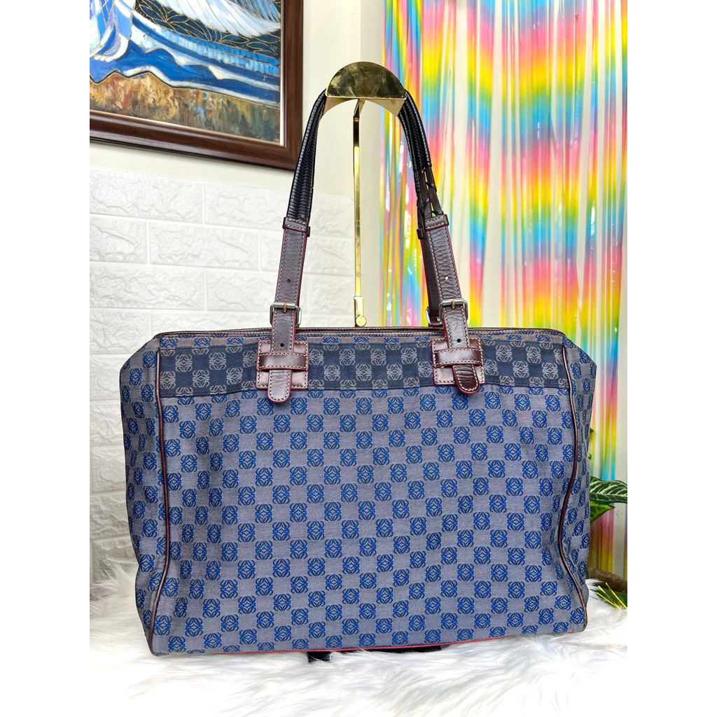 Loewe anagram tote bag