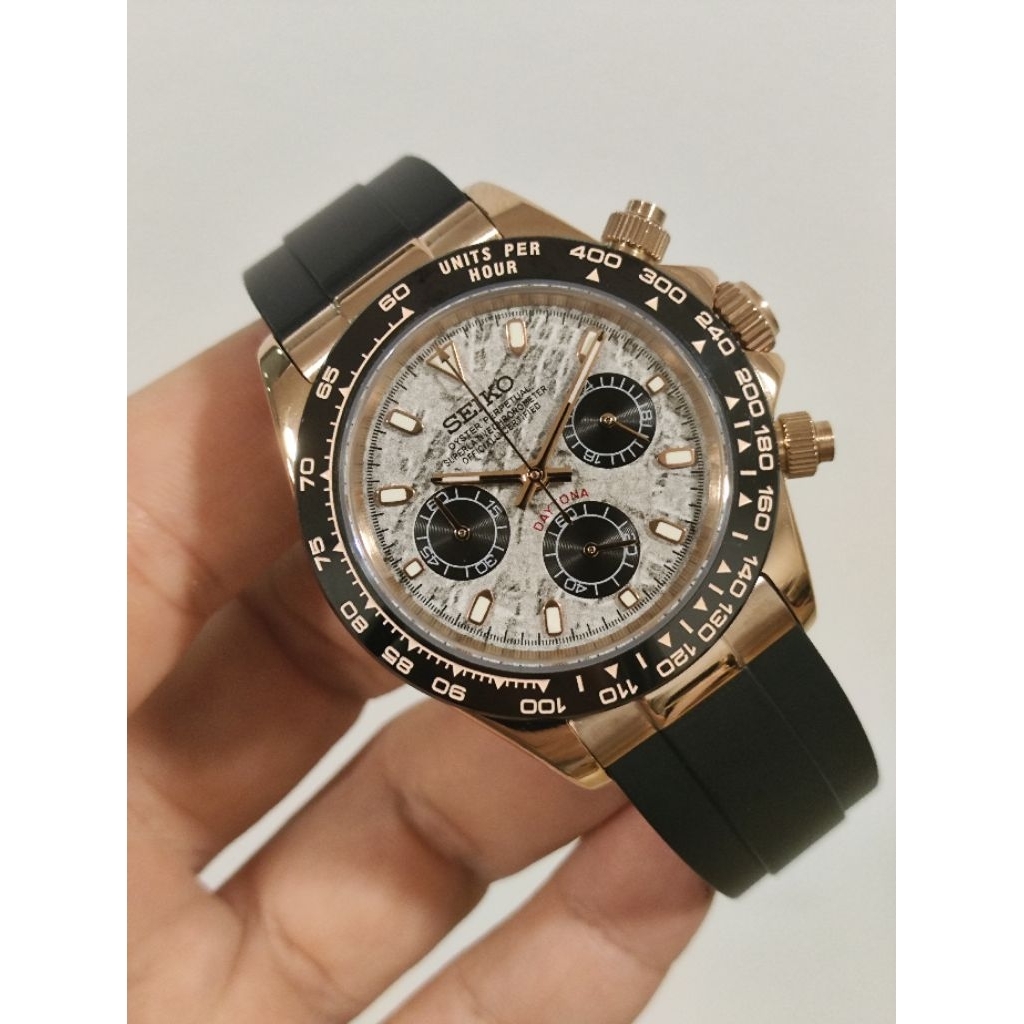 Seiko Modify Daytona Meteorite Dial vk63