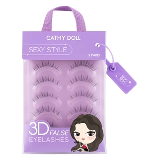 Cathy Doll ฟอลซ์อายแลช 5คู่ เคที่ดอลล์ มีให้เลือก 3 แบบ [Natural, Sexy, Cute] (ขนตา ขนตาปลอม 3D)