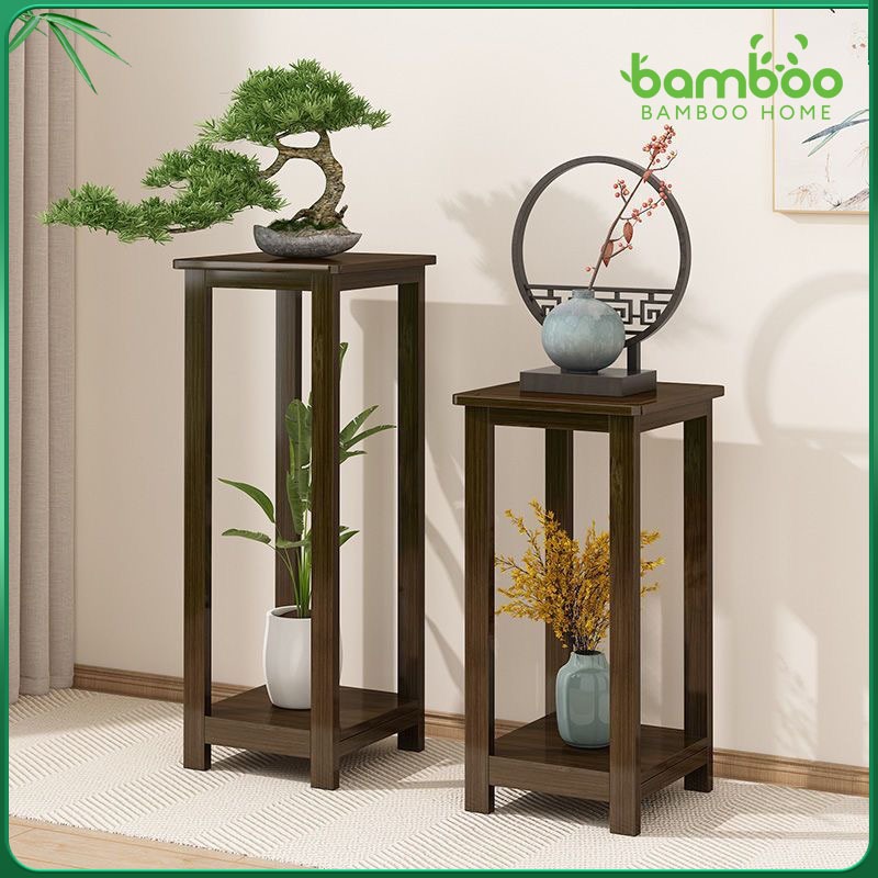 🎋ชั้นวางดอกไม้ ยืนพืช  กันน้ำ ป้องกันสนิม ขาตั้งสี่ขา คุณยังสามารถวางไว้ในห้องนั่งเล่นเพื่อเก็บของต่างๆ