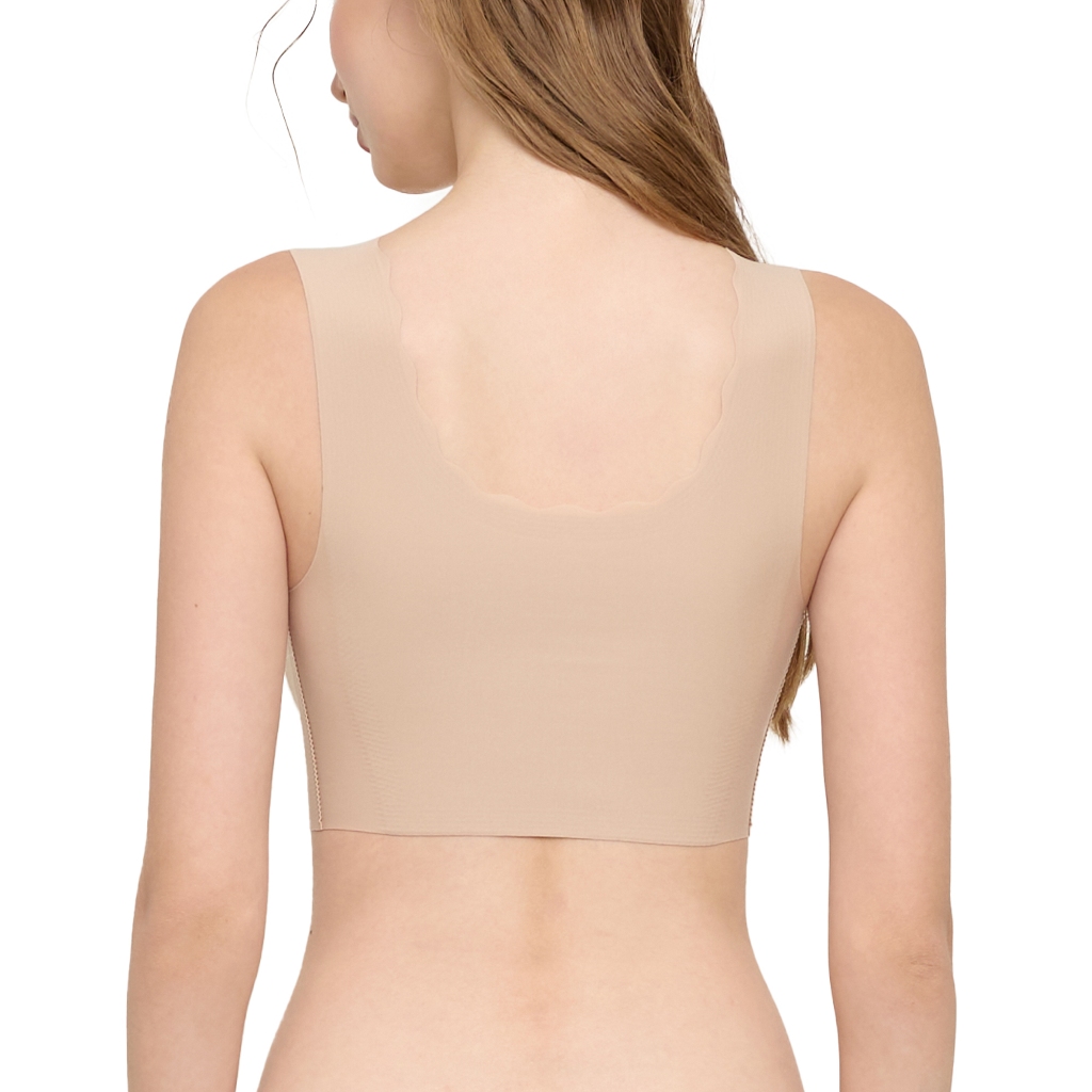 Wacoal Cool Innovation บราไร้โครง รูปแบบสวมหัว รุ่น WH9E15 สีเบจ (BE) - รูปที่ 5