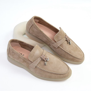 Soulmate Shoes รองเท้าหนังแท้ Luna Mate In Creamy Brown