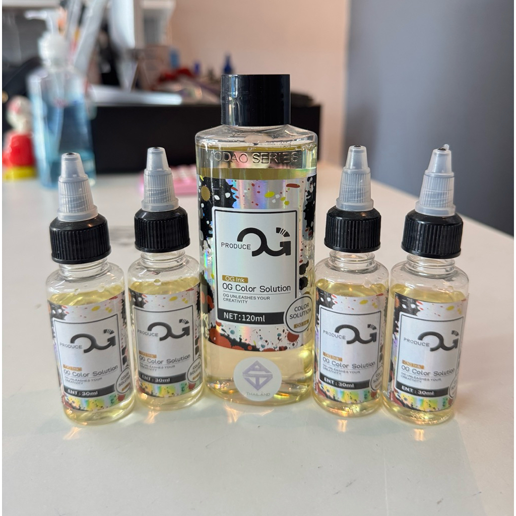 น้ำยามิกซ์สี OG INK. OG Color Solution