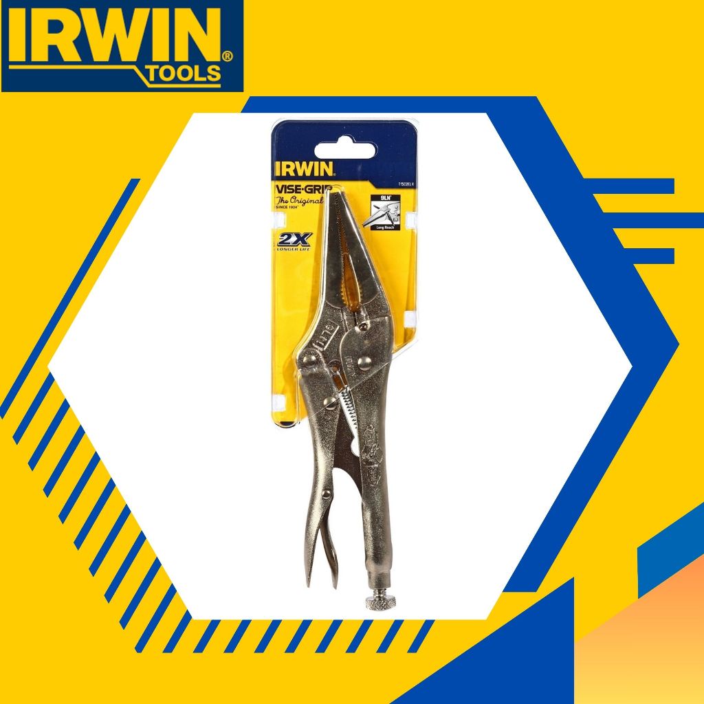 คีมล็อคปากแหลม VISE-GRIP 4LN 6LN 9LN IRWINแท้100%