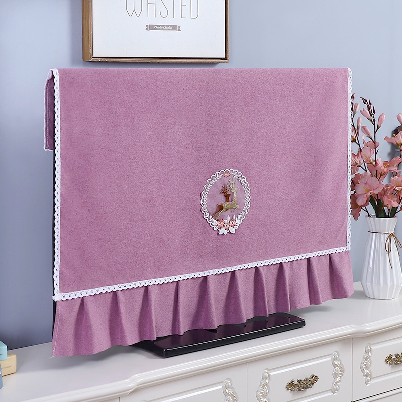 ฝาครอบจอโทรทัศน์แบบเรียบง่ายป้องกันฝุ่นสำหรับ Xiaomi ขนาด 65 นิ้ว 43 นิ้ว