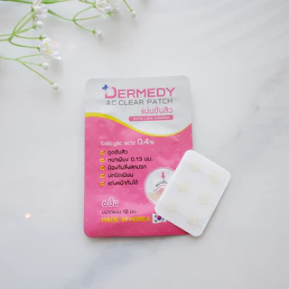 DERMEDY AC CLEAR PATCH แผ่นแปะสิว เดอร์มีดี เอซี เคลียร์ แพทช์ (6ดวง)