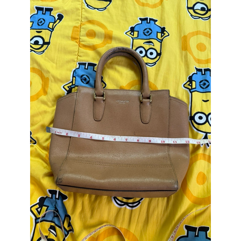 กระเป๋าหนังสะพายข้าง coach vintage
