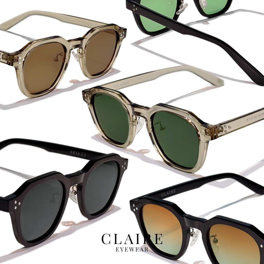 CLAIRE : (AR) แว่นตากันแดด รุ่น Arvin แว่นกันแดดUV400