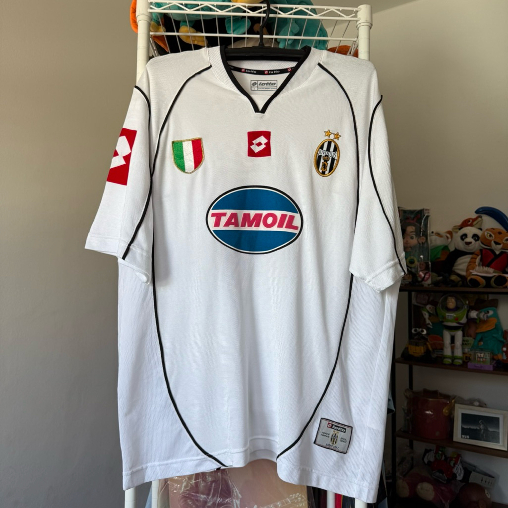 เสื้อบอล เสื้อฟุตบอล เสื้อบอลแท้ Juventus Away 2002/03
