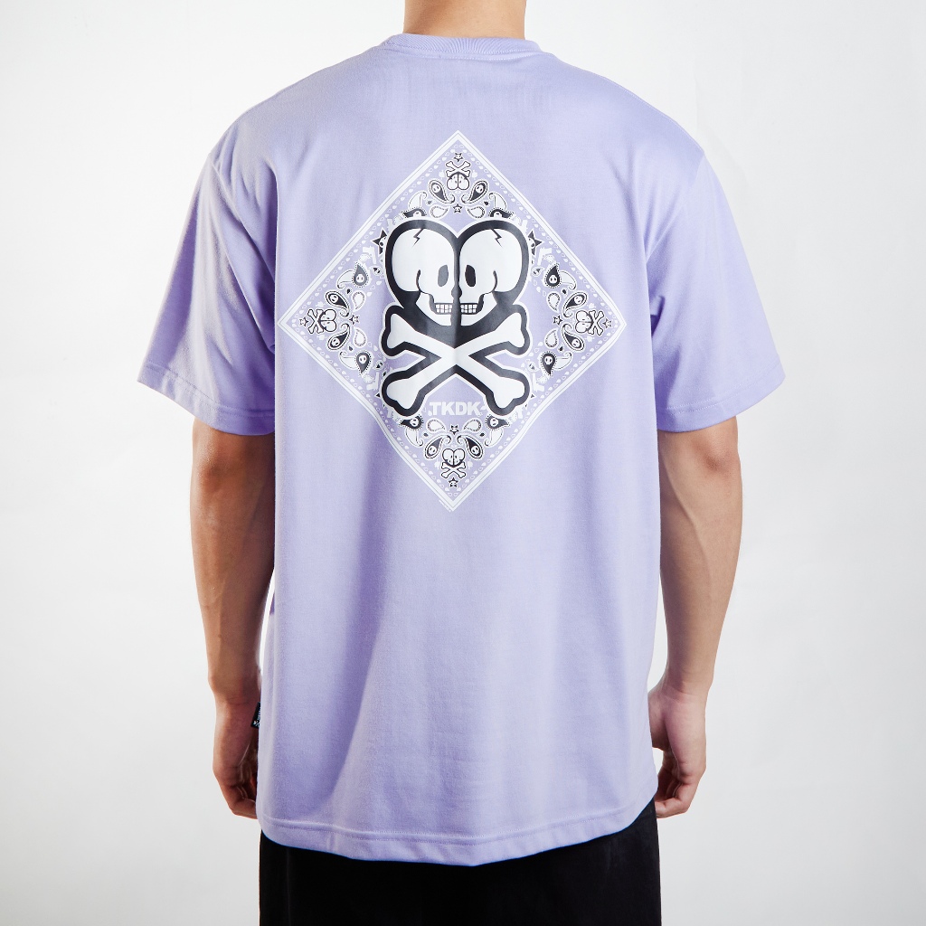 TOKIDOKI Oversized เสื้อยืดผู้ชาย โอเวอร์ไซส์ CROSSBONE SQUARE SS TEE