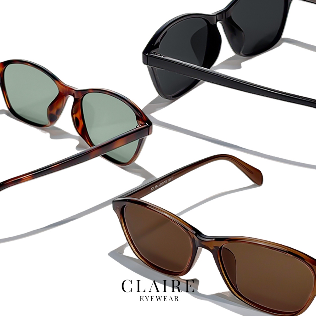 CLAIRE : (BN) แว่นกันแดด รุ่น "Born Again" แว่นกันแดด UV400