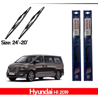 ใบปัดน้ำฝน ที่ปัดน้ำฝน ใบปัด BOSCH Hyundai H1 2008 2012 2019 ของแท้ 100% !!! 24/20