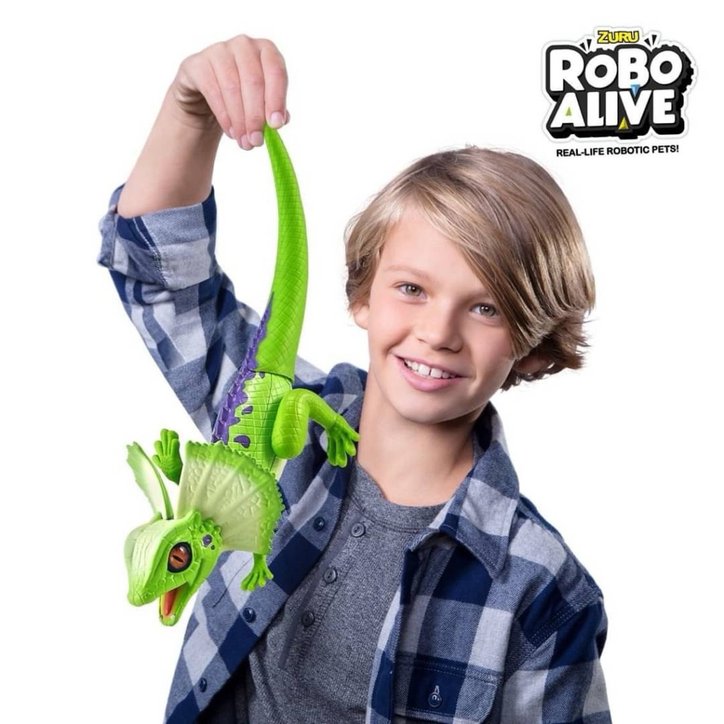 กิ้งก่า ZURU ROBO ALIVE ROBOTIC FRILL NECK LIZARD