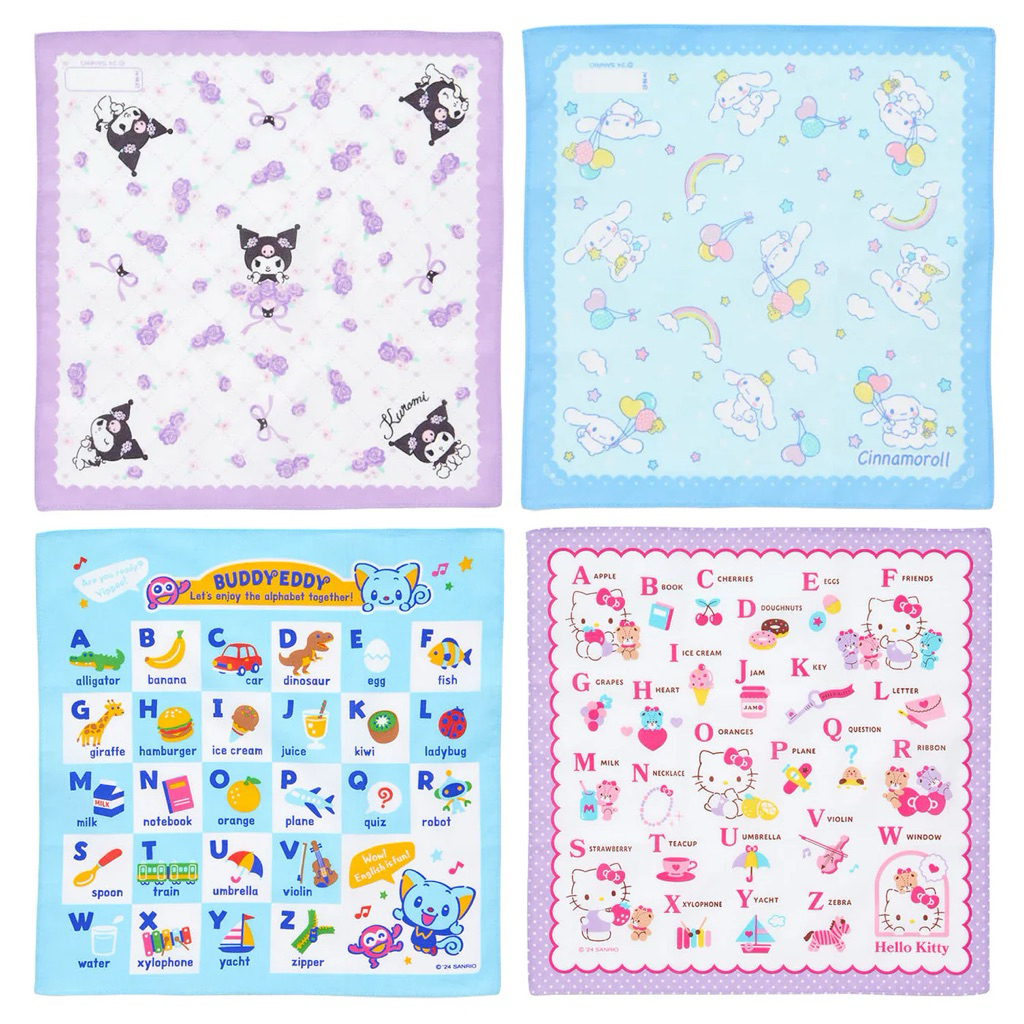 ผ้าเช็ดหน้า Sanrio 💖 ของแท้💖