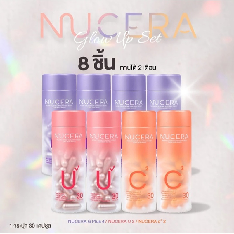 นูเซร่า จี พล้ส นูเซร่า ซี นูเซร่า ยู 1 กล่อง บรรจุ 30 แคปซูล - รูปที่ 2