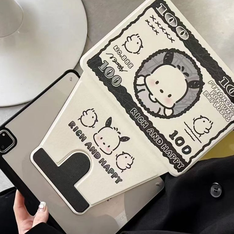 🔥จัดส่งในพื้นที่🔥คสไอแพดgen11gen10 Air7 coin puppy with pen holder ปรับได้ 360 องศา Air5 Air6 Air3 G