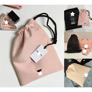 ลดพิเศษ กระเป๋า Prada P/\radoxe Bag ของแถม น้ำหอมพราด้า ใช้ได้ 2 ด้าน ชมพูและดำ 45x35 cm เชือกสีตกนิดนึง กระเป๋าใส่ของ