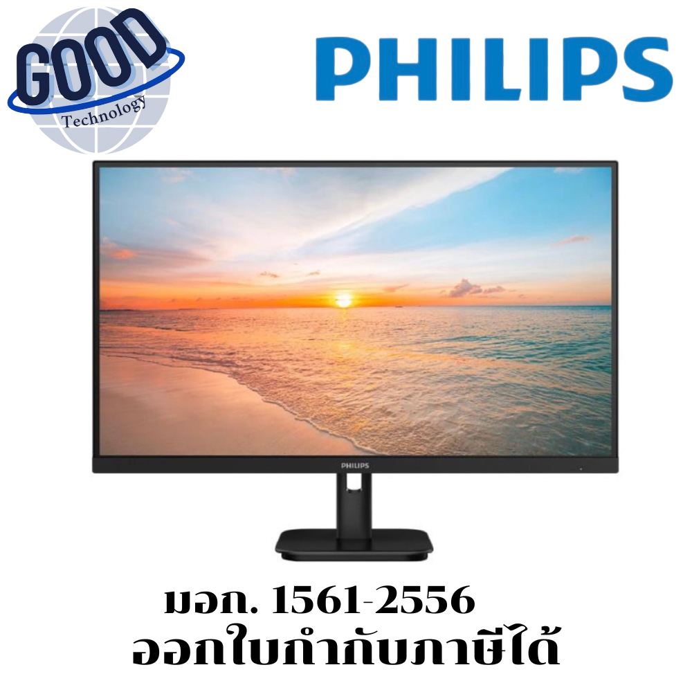PHILIPS ( รุ่น 27E1N1800A/67 )  MONITOR (จอมอนิเตอร์) ขนาด  27 INCH IPS 4K 60Hz