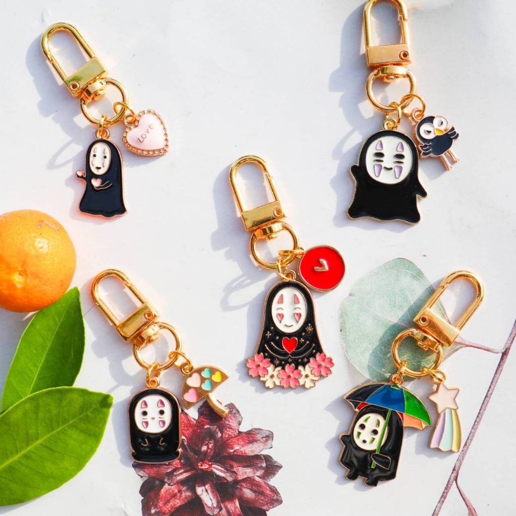 พวงกุญแจภูตไร้หน้า Spirited Away ก้ามปูจี้น่ารัก พร้อมส่ง 🇹🇭
