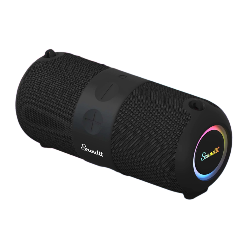 Soundit ลำโพงบลูทูธพกพา ลำโพงปาร์ตี้ รุ่น S10MAX กันน้ำ IPX6 พกพาง่ายมีสายสะพาย