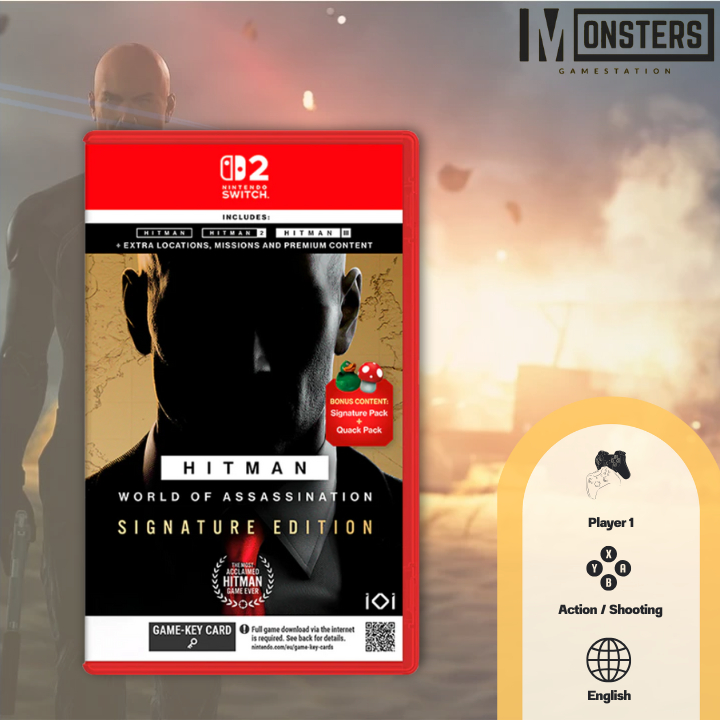 Hitman World of Assassination Signature Edition [Nintendo Switch 2] [มือ1] (สินค้าพร้อมส่ง)